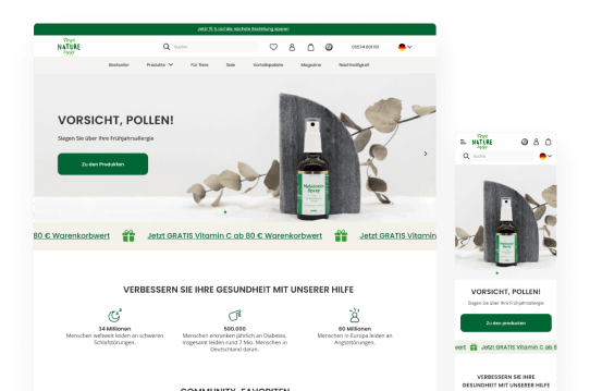 Food supplements eStore